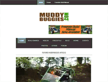 Tablet Screenshot of muddybuggies.com